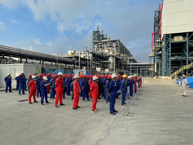 Chemical Cleaning Engineering of Guangdong Petrochemical Refining and Chemical Integration Project 1.2 million tons/year Ethylene Project 