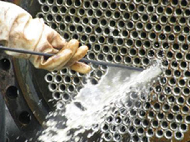 High pressure water jet cleaning technology 